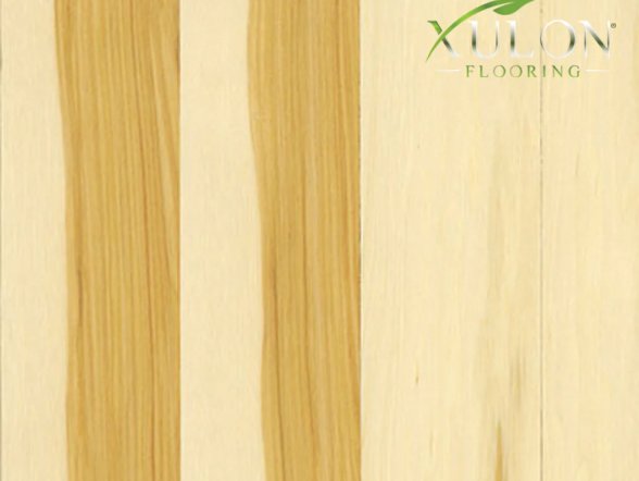 Unfinished Hickory #1 Classic 2 1/4" Wide 3/4" thick Strip Solid Hardwood sample