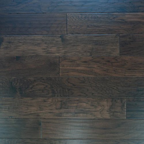 Xulon hardwood flooring sample - Barista Hickory 6.5" - 1/2"